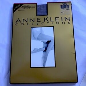 Anne Klein Style 980 Advanced Control Girdle Top Pantyhose sheer leg new w tags